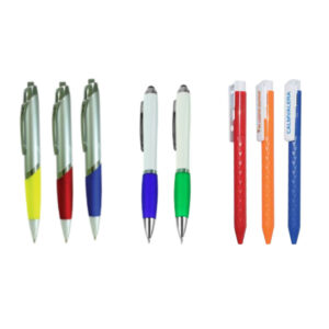 Push Button Plastic Pens